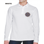 Harriton 5.6 oz. Easy Blend Long-Sleeve Polo